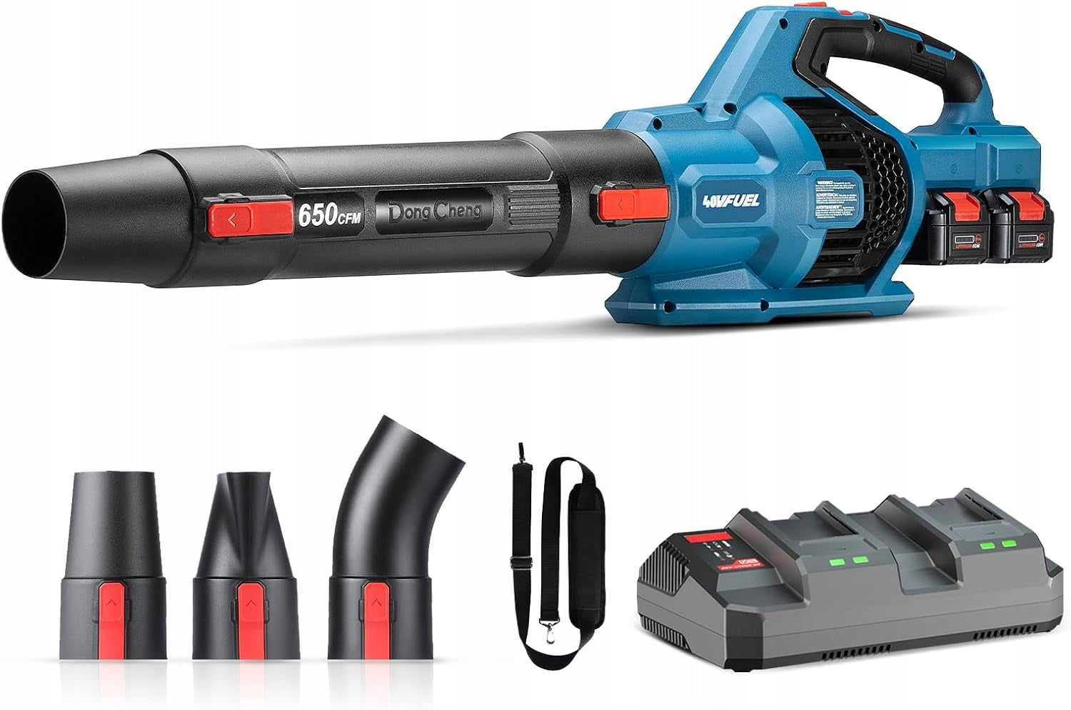 CORDLESS LEAF BLOWER + DONGCHENG CHARGER