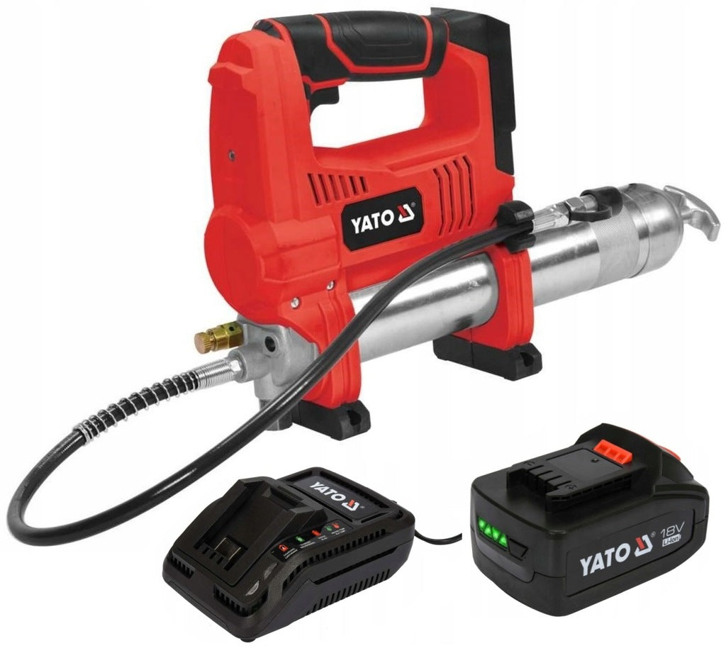 CORDLESS LUBRICATOR 3Ah battery 18V 620 BAR 3000mAh YATO Packaging status original