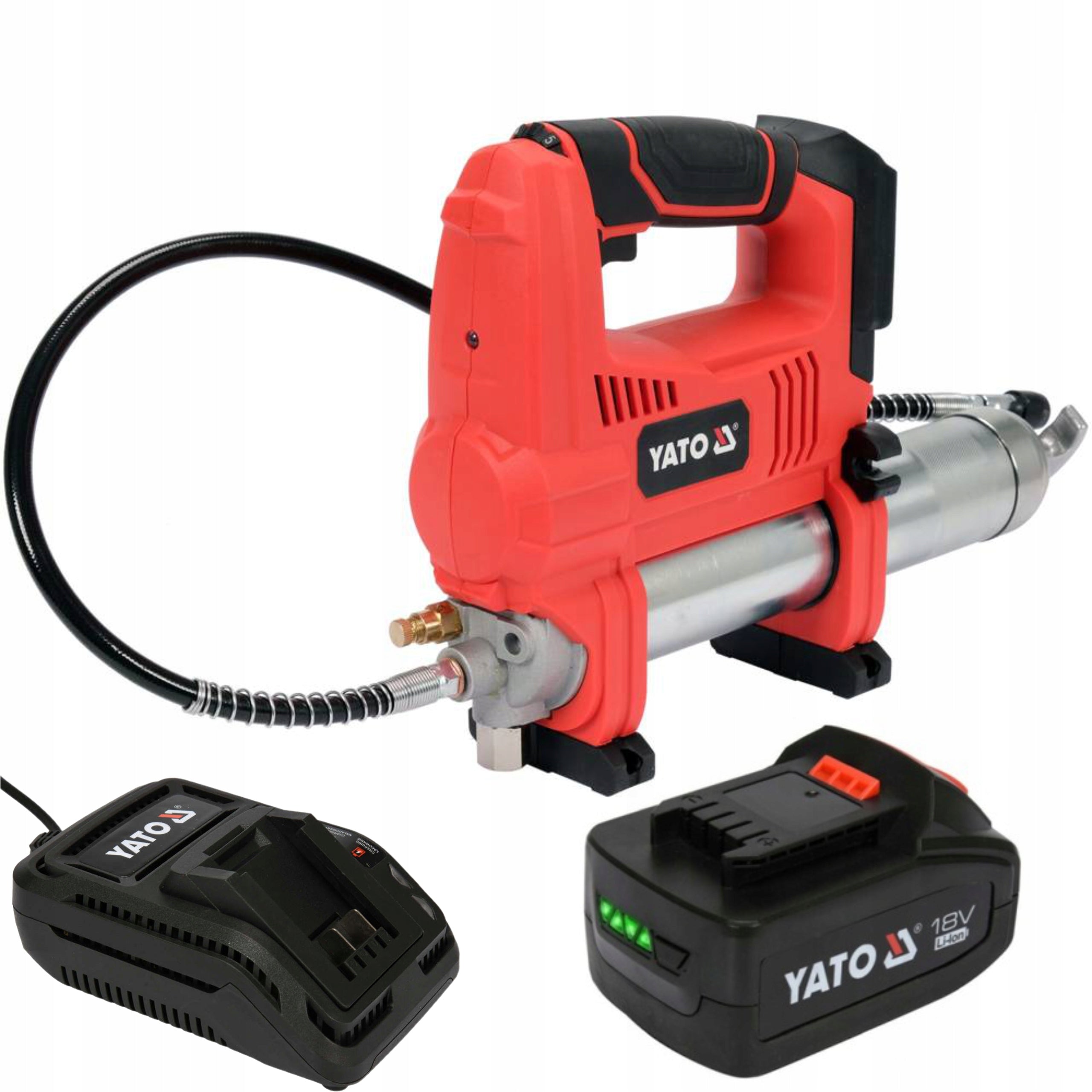 CORDLESS LUBRICATOR 3Ah battery 18V 620 BAR 3000mAh YATO
