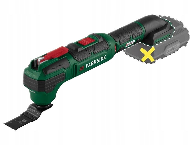 CORDLESS MULTI-TOOL PARKSIDE PAMFW C3 20V SUITCASE SET Manufacturer code 468617926