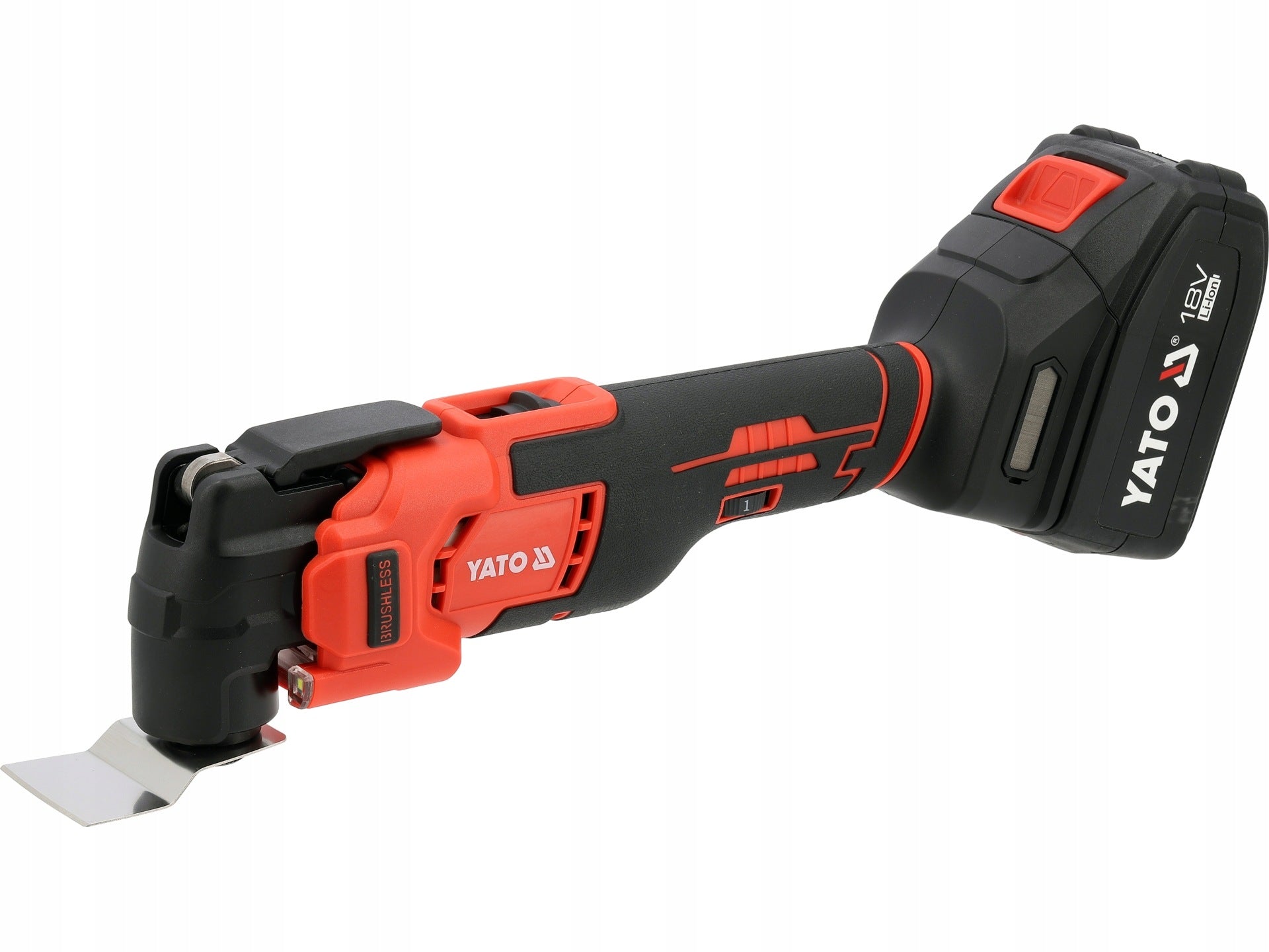 CORDLESS OSCILLATING TOOL YATO 18V 4Ah MULTIFUNCTIONAL BLDC Packaging status original