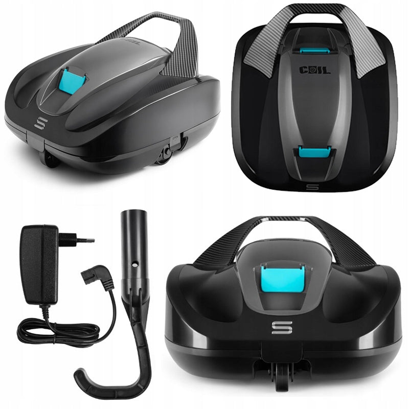 CORDLESS POOL CLEANING ROBOT WITH RECHARGEABLE POOL VACUUM CLEANER