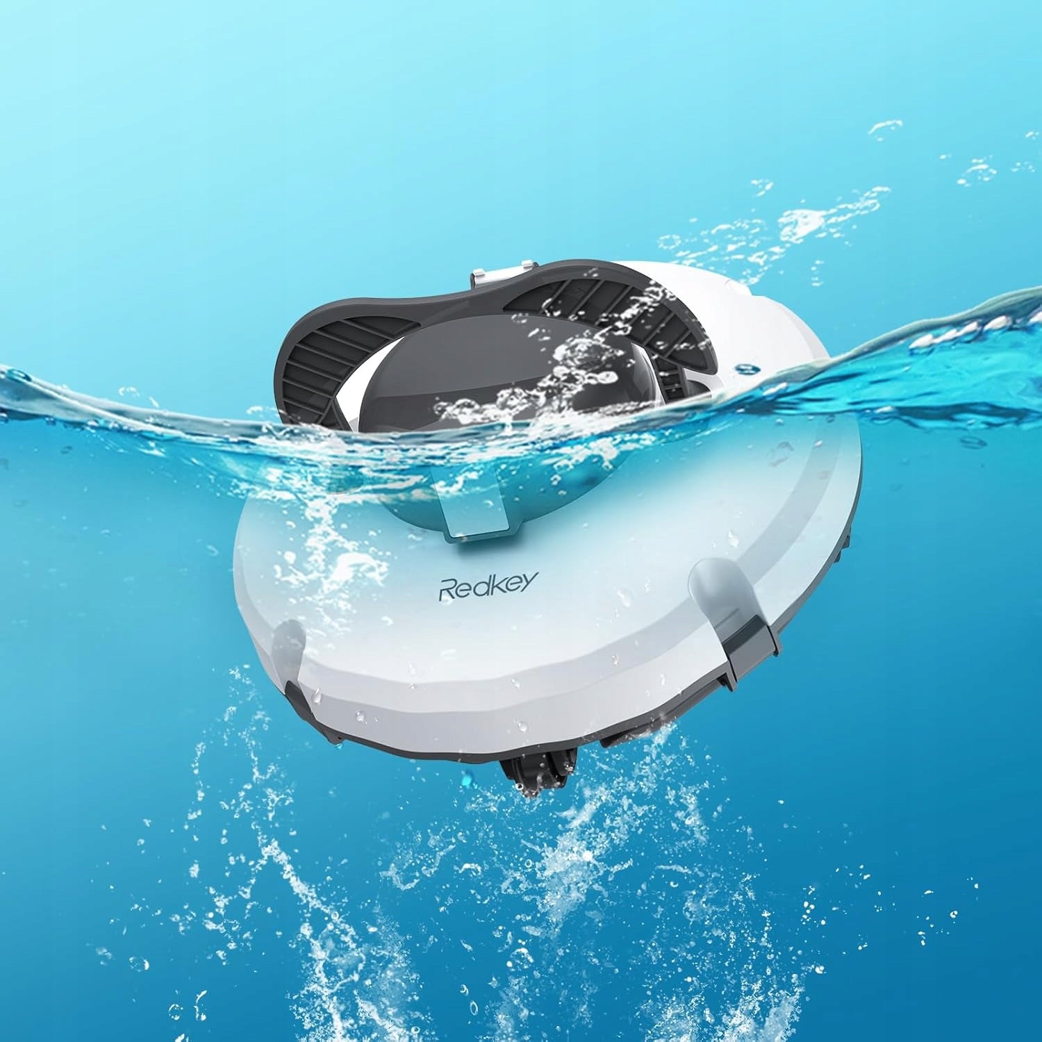 CORDLESS POOL VACUUM CLEANER ROBOT FOR SWIMMING POOL AUTOMATIC 130min 100m² Manufacturer code Robot odkurzający akumulatorowy do basenu