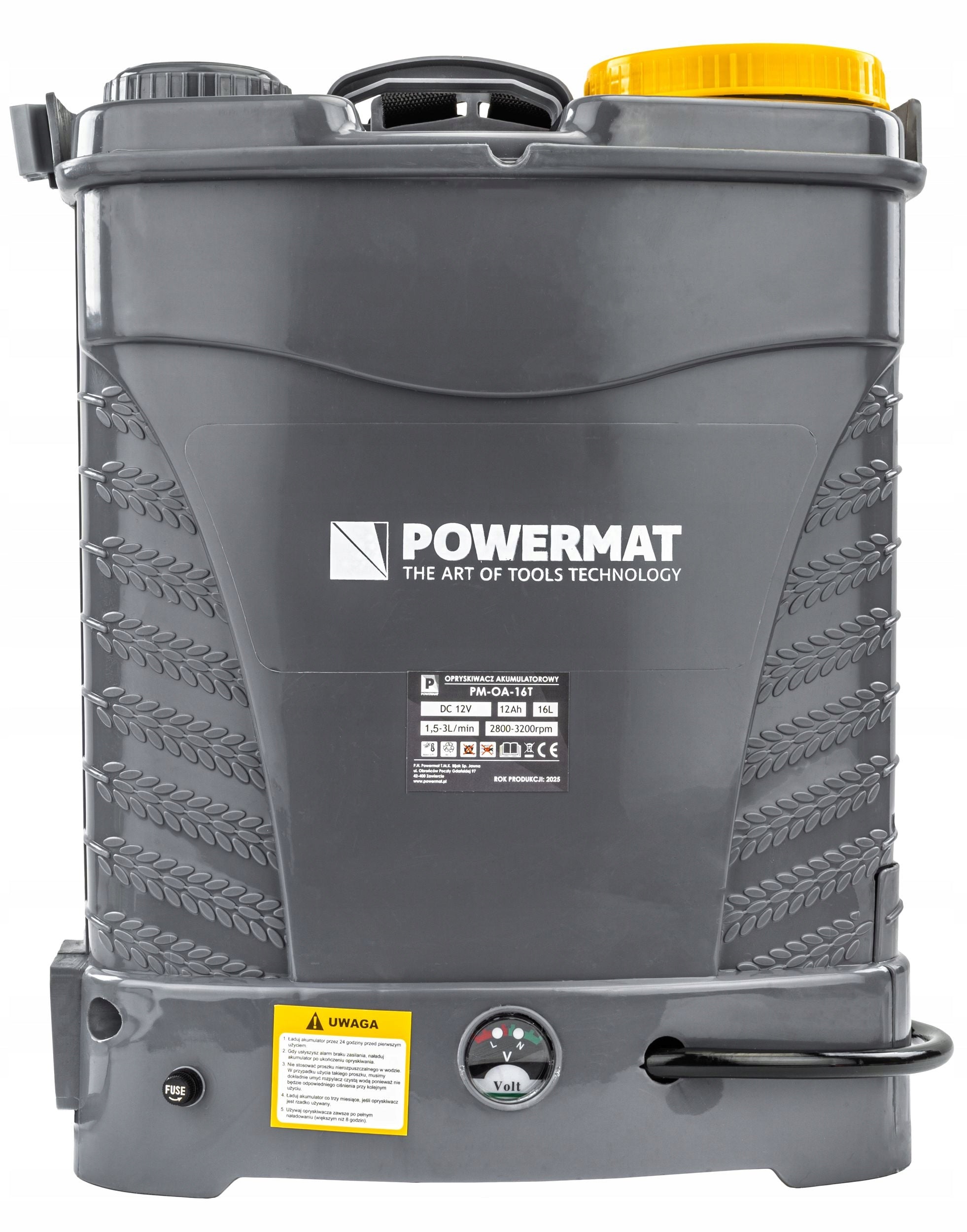 CORDLESS PRESSURE BACKPACK SPRAYER LI-ION 16L 9 NOZZLES AKU 12AH Batteries included no
