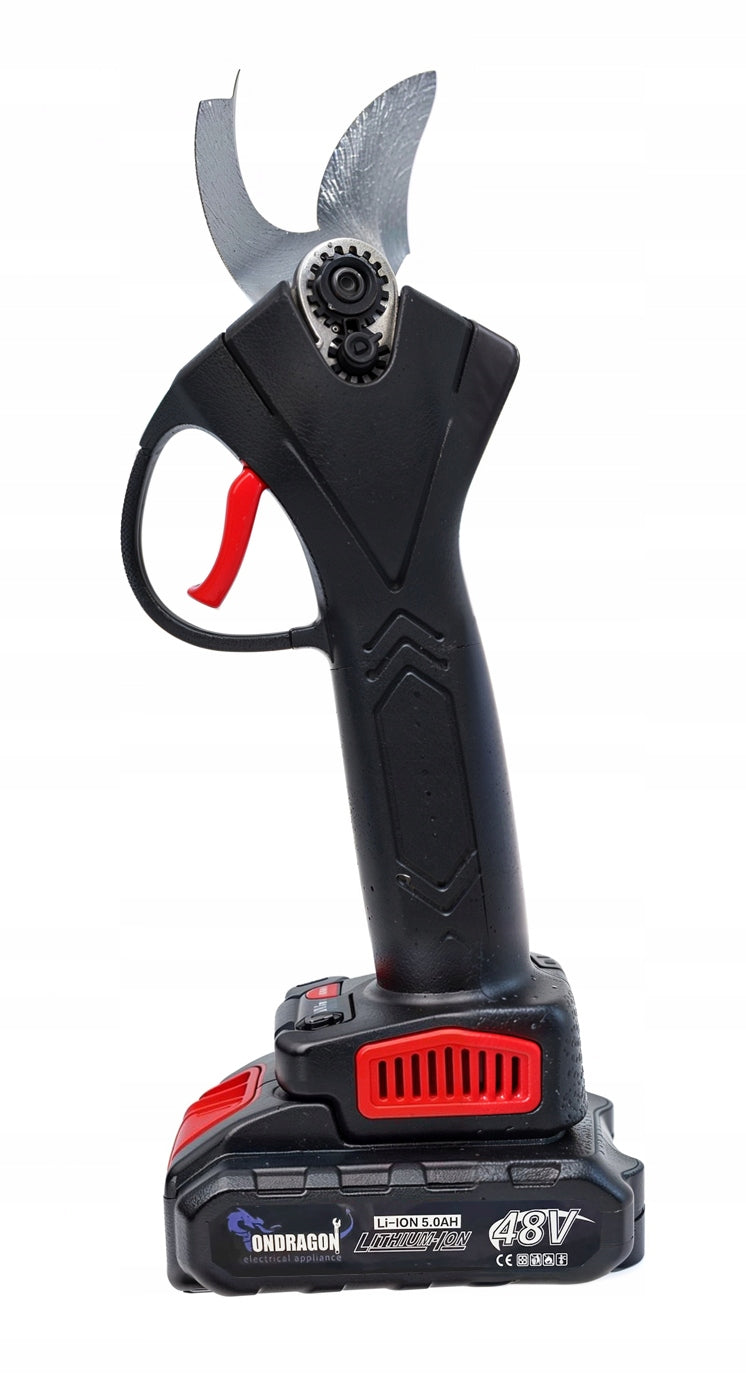 CORDLESS PRUNER FOR TREE BRANCH SHRUBS HEDGE TRIMMER 48V STRONG Tool weight 1.2 kg