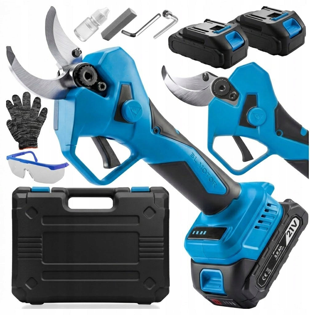 CORDLESS PRUNING SHEAR ELECTRIC STRONG GARDEN BRANCH SHEARS AKCESORIA