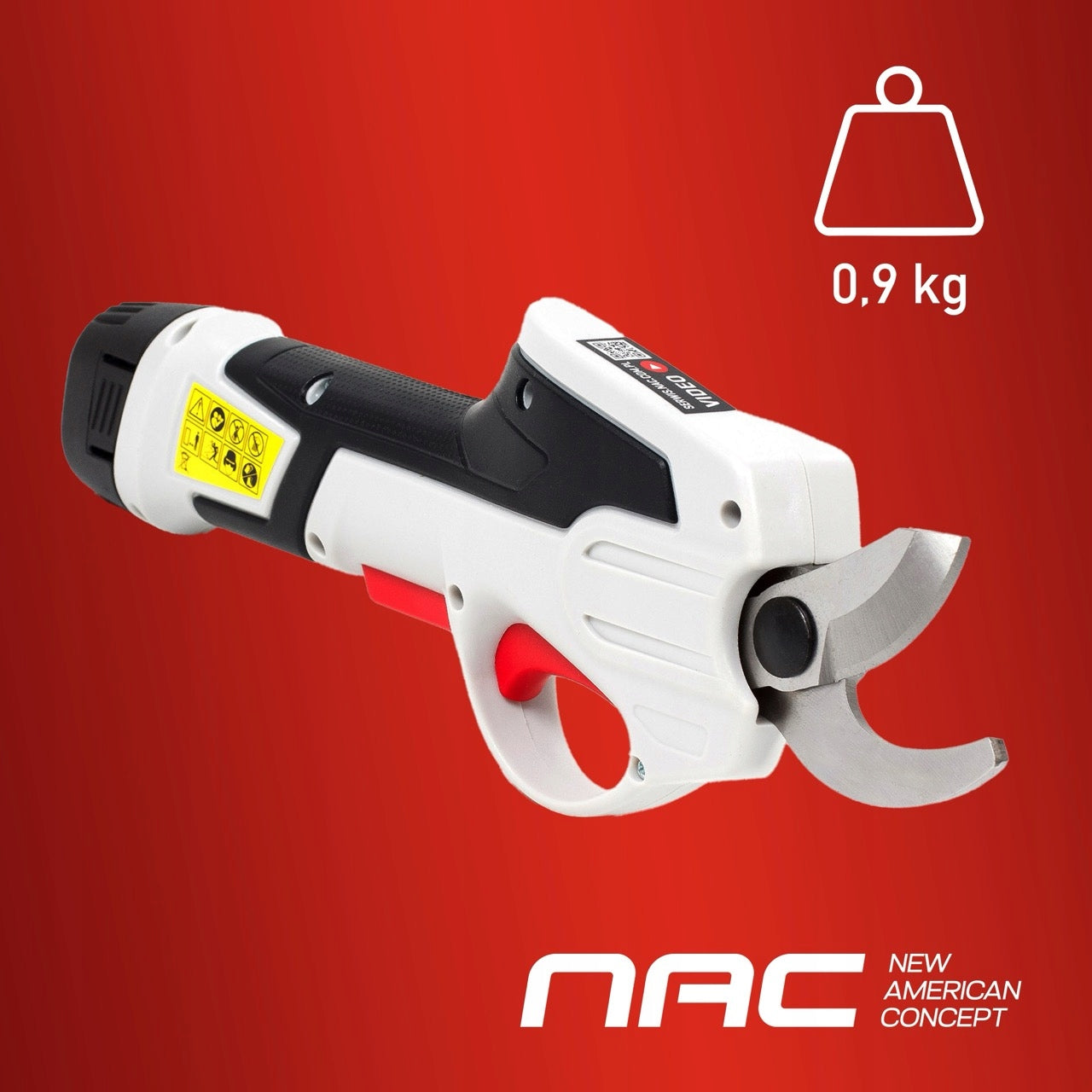 CORDLESS PRUNING SHEARS FOR BRANCHES NAC PRB72-JN2 7,2V + AKU AND CHARGER Brand NAC