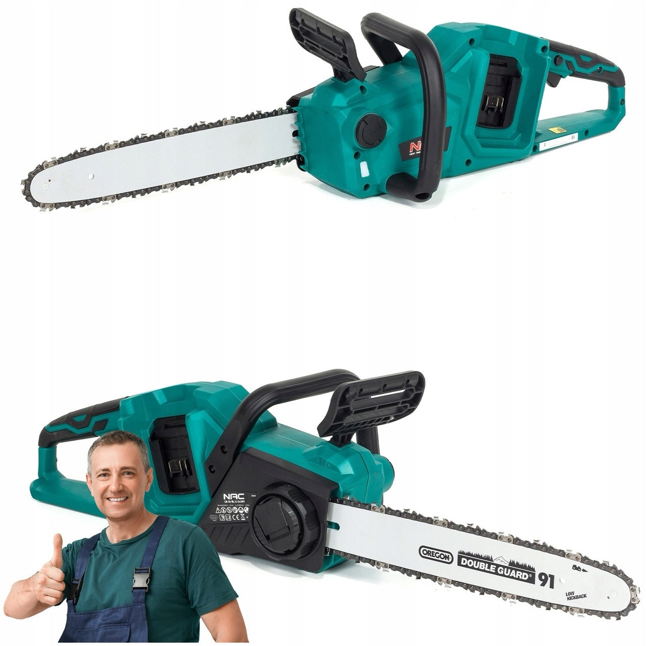 CORDLESS SAW NAC CHAINSAW GUIDE OREGON 14" SYSTEM SDS