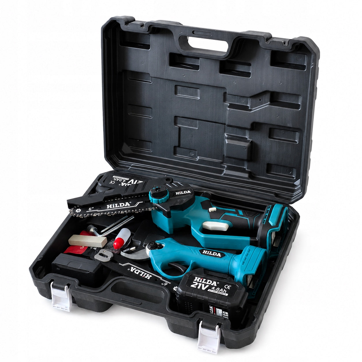 CORDLESS SAW PRUNER BOOM EXTENSION 2,5M 2AKU 4Ah HILDA Manufacturer code HILDA SEKATOR NOŻYCE AKUMULATOROWE 2 AKU