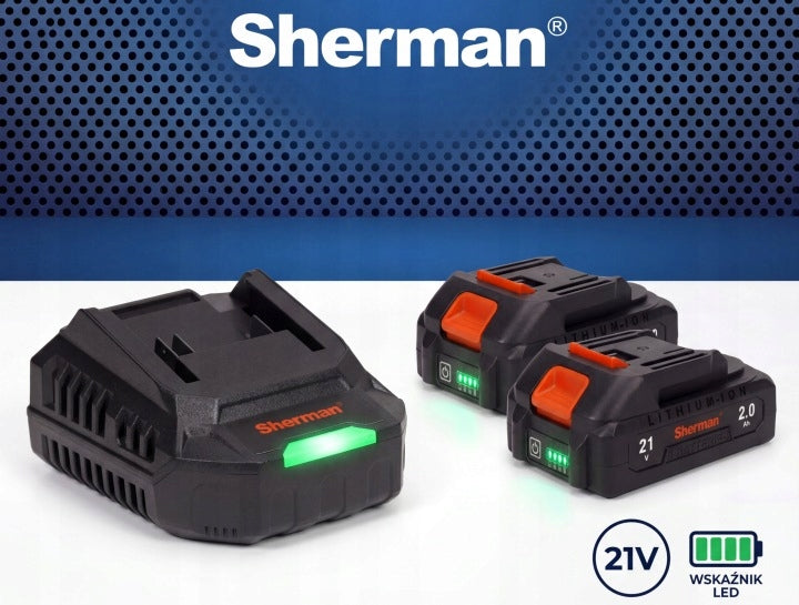 CORDLESS SHEAR FOR CUTTING POWERFUL LIGHT FAST! AKU 2x 2.0Ah | Sherman Tool weight 1 kg