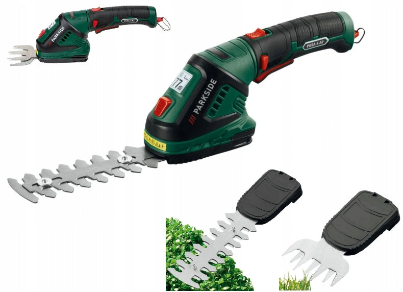 CORDLESS SHEARS PARKSIDE GRASS BUSHES GARDEN EAN (GTIN) 4056233711721