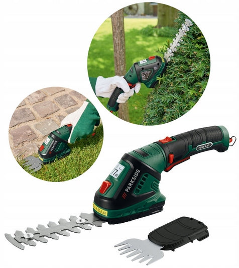 CORDLESS SHEARS PARKSIDE GRASS BUSHES GARDEN