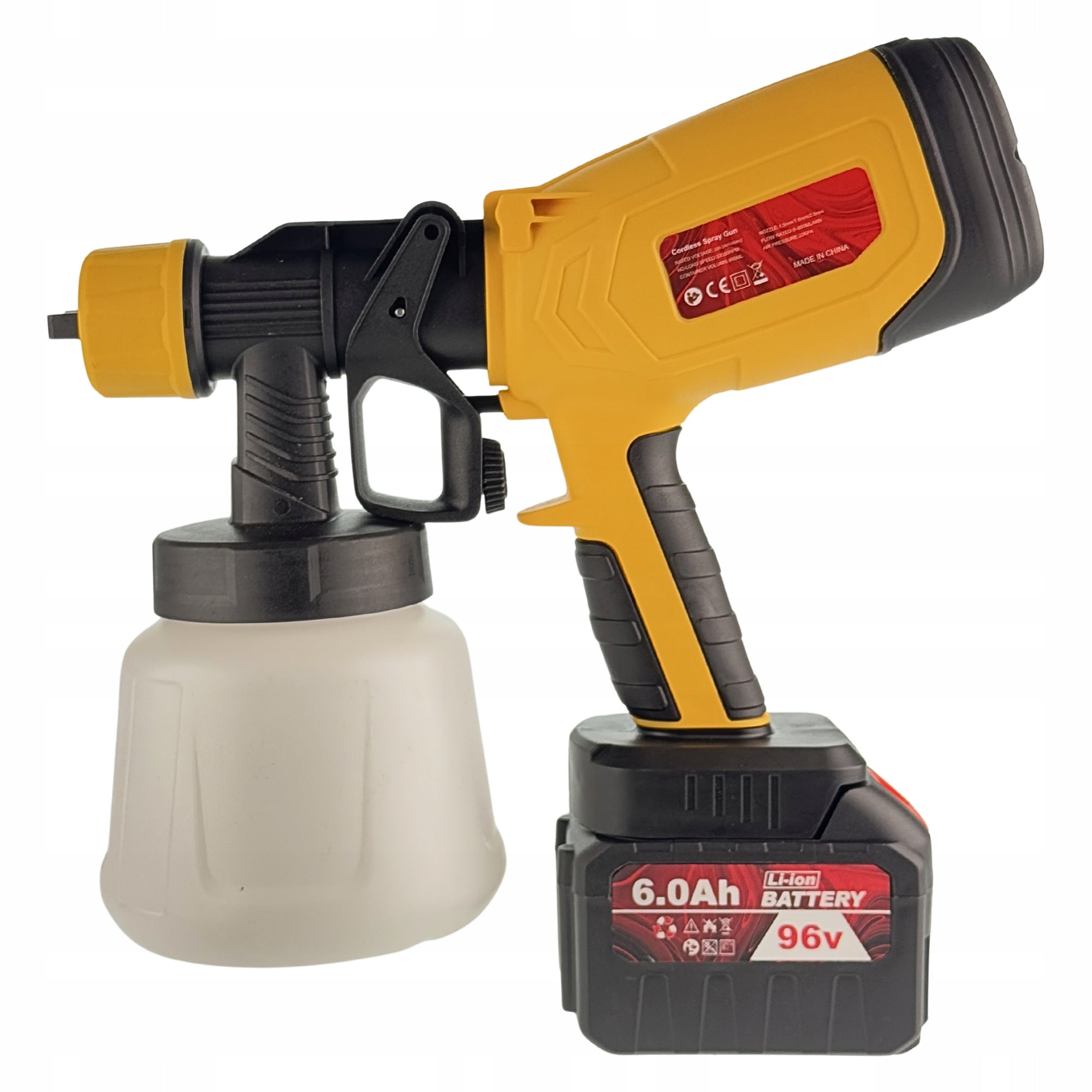 CORDLESS SPRAY GUN ELECTRIC PAINT GUN 1000ML Manufacturer code sr908 bavaria-tools