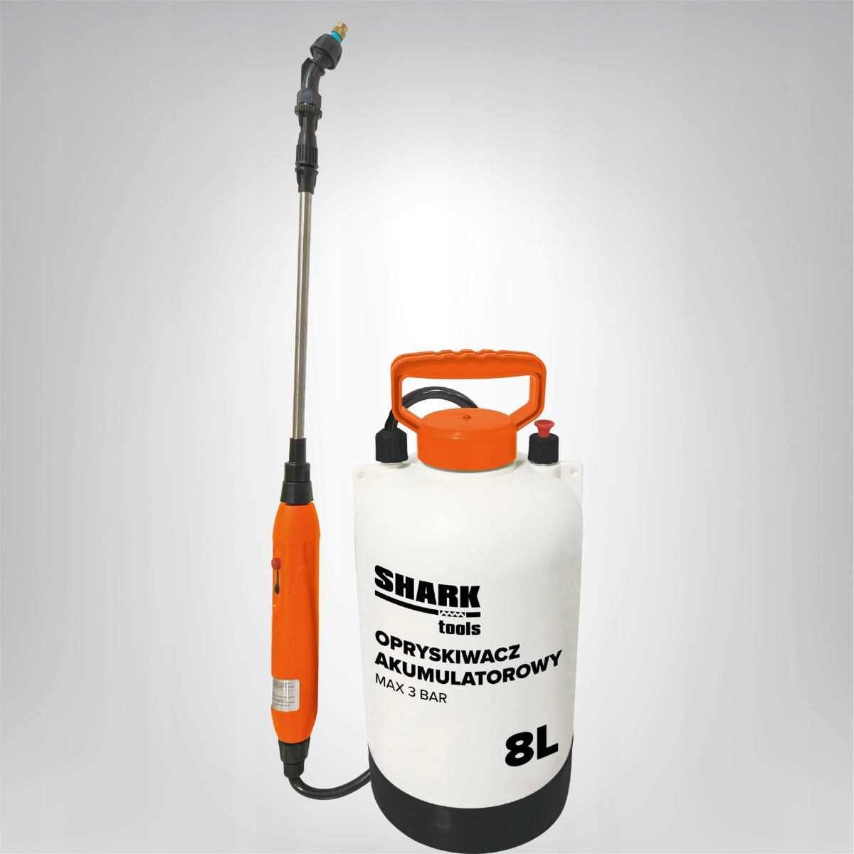 CORDLESS SPRAYER 8L ELECTRIC PRESSURE Garden LANCE 3 NOZZLES Packaging status original