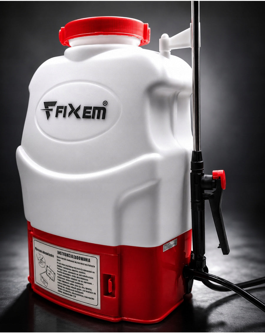 CORDLESS SPRAYER ELECTRIC GARDEN BACKPACK SPRAYER 16L Brand Fixem