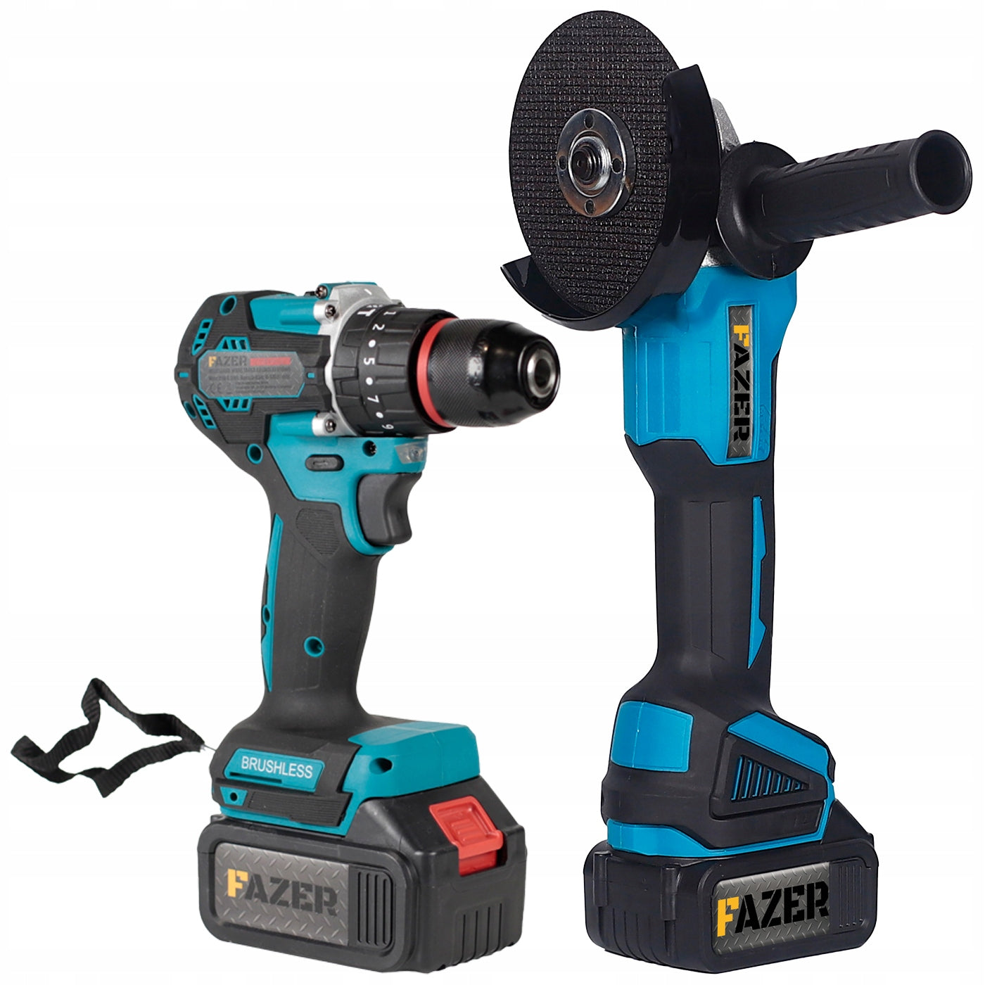 CORDLESS TOOL SET GRINDER HAMMER DRILL SCREWDRIVER WRENCH Manufacturer code ZESTAW NARZĘDZI AKUMULATOROWYCH