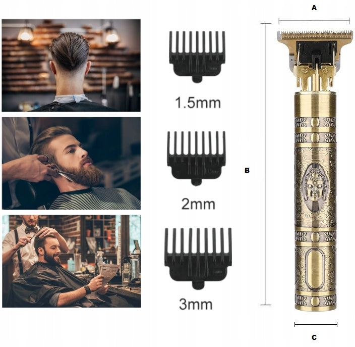 CORDLESS TRIMMER FOR MEN BEARD EPILATOR HEAD BODY SHAVER Packaging status original