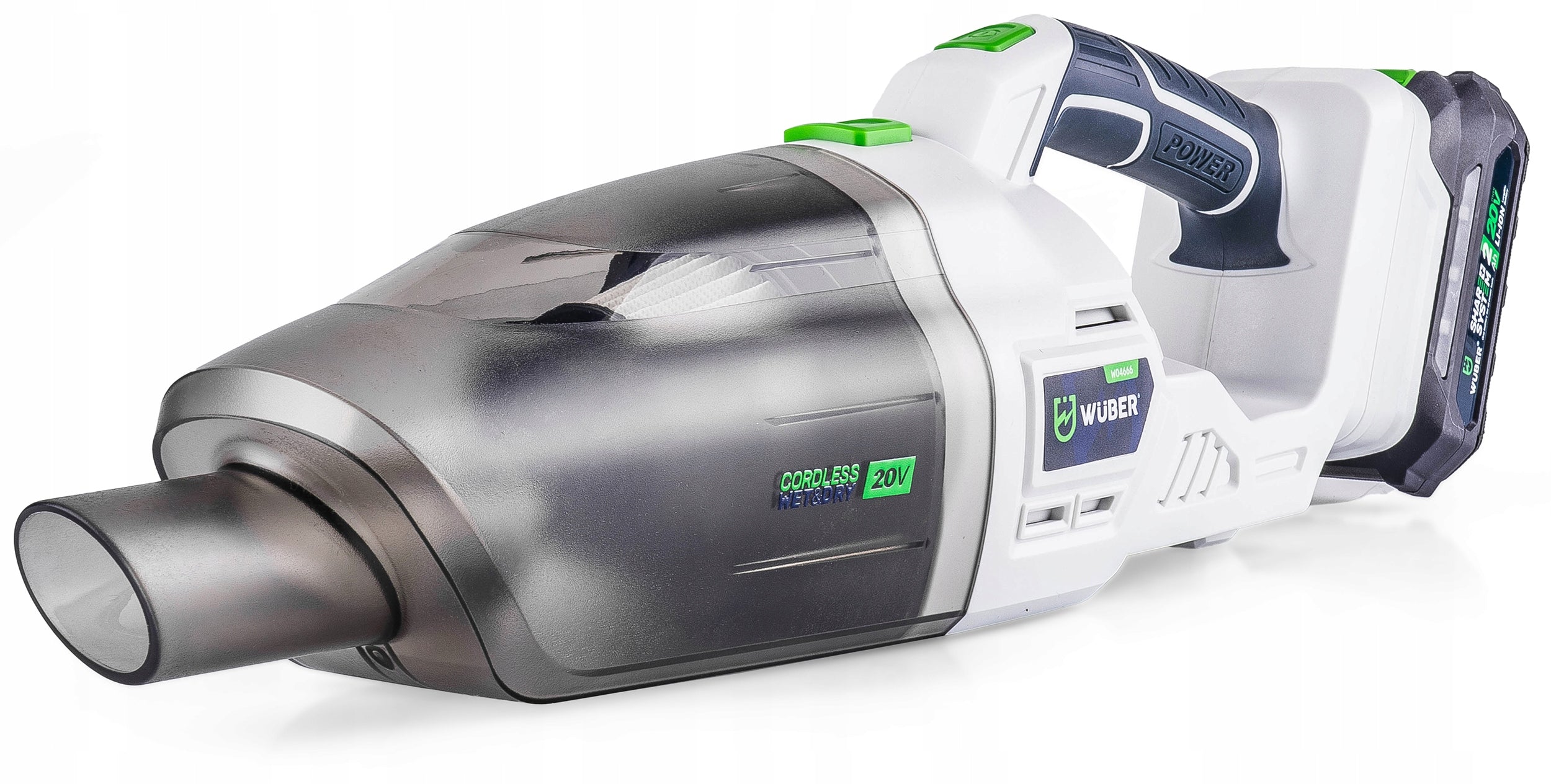 CORDLESS UPRIGHT HANDHELD VACUUM CLEANER 2IN1 CAR CORDLESS WUBER Packaging status original