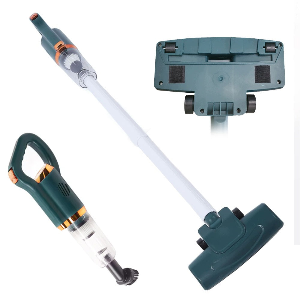 CORDLESS UPRIGHT HANDHELD VACUUM CLEANER POWERFUL 8500PA 75W GREEN