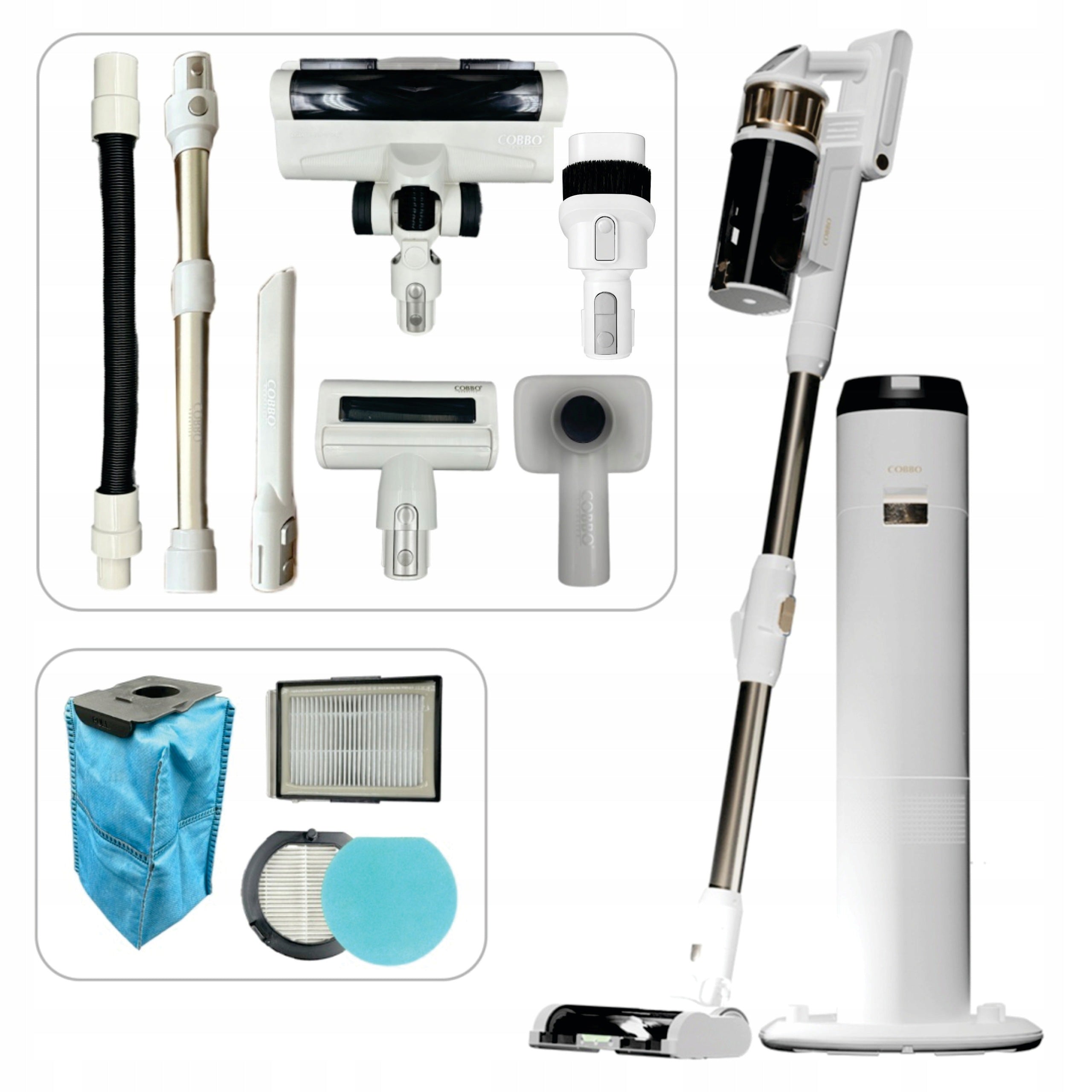CORDLESS UPRIGHT VACUUM CLEANER COBBO G7 PRO