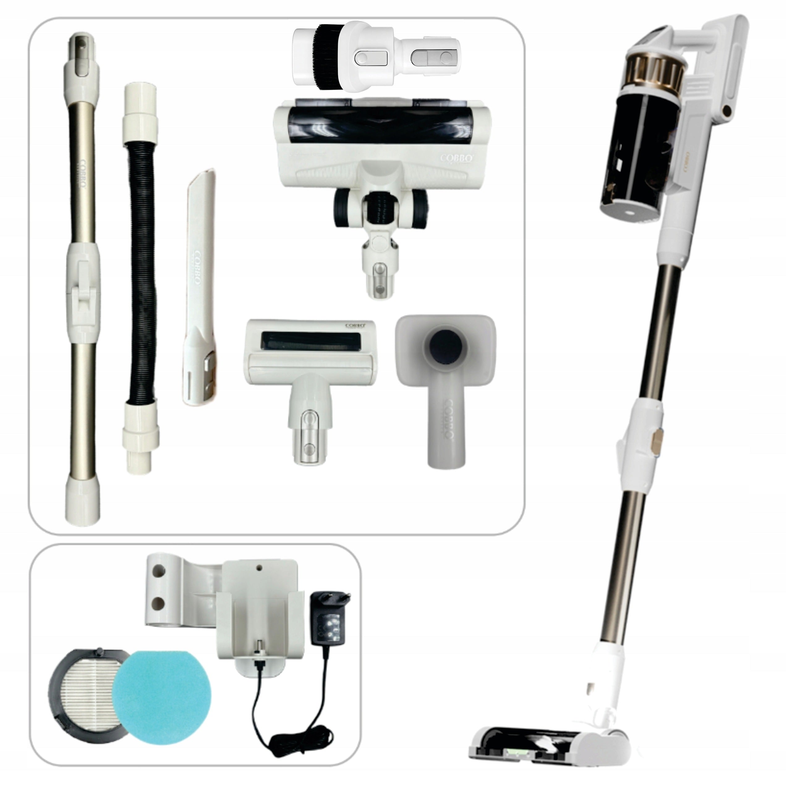 CORDLESS UPRIGHT VACUUM CLEANER COBBO G7