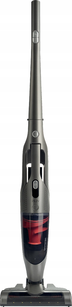 CORDLESS UPRIGHT VACUUM CLEANER SVC252GFA 25.2V GORENJE LED BACKLIGHT Dust container volume 0.5 l