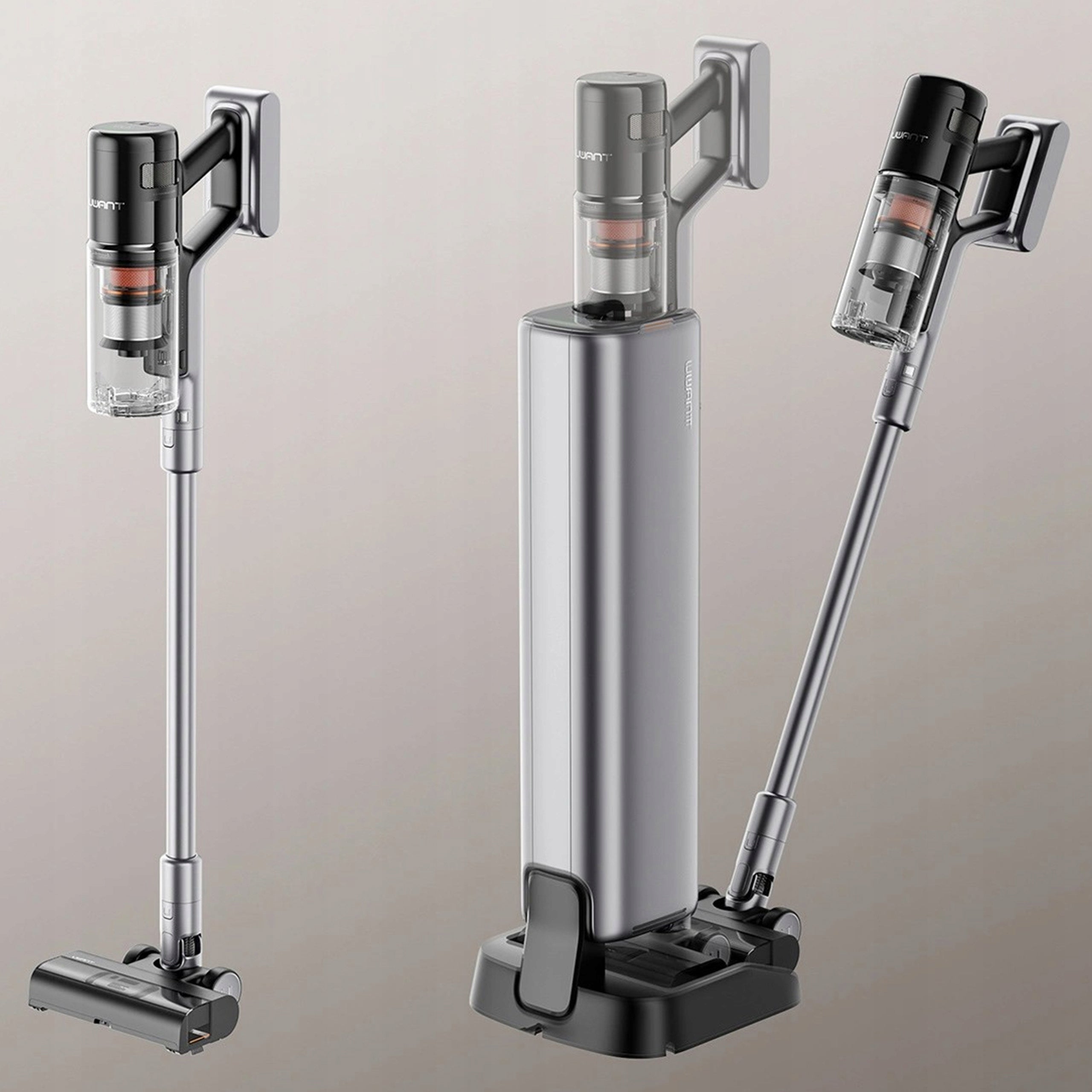 CORDLESS UPRIGHT VACUUM CLEANER WITH SELF-EMPTYING STATION 90MIN UWANT V800 Manufacturer code V800