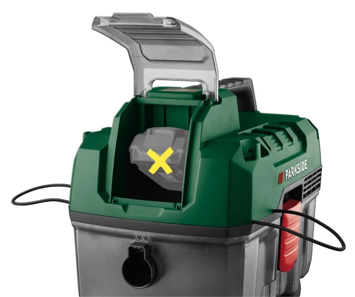 CORDLESS VACUUM CLEANER PARKSIDE PAWD A1 20V BLOWER + NOZZLES Brand Parkside