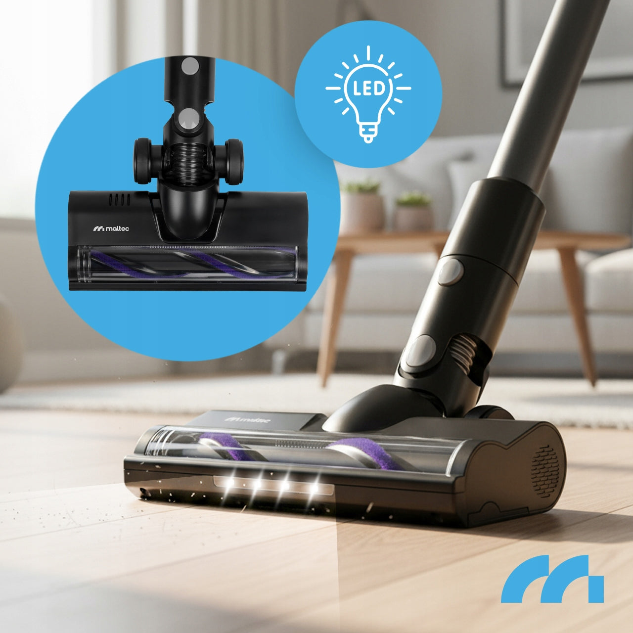 CORDLESS VACUUM CLEANER UPRIGHT BAGLESS LED ELECTROBRUSH 3IN1 250W Manufacturer code Odkurzacz Bezprzewodowy 113544