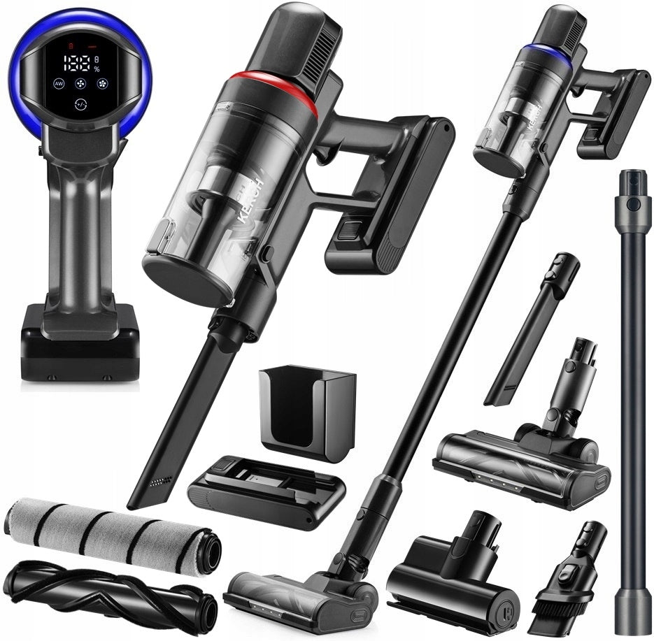 CORDLESS VACUUM CLEANER UPRIGHT CORDLESS BAGLESS SANTI PRO 600W