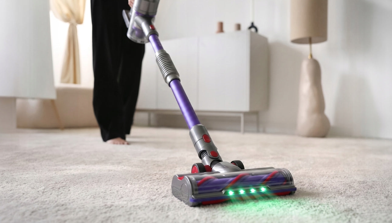CORDLESS VACUUM CLEANER UPRIGHT HANDHELD FOLDING PIPE STRONG 250W LED Manufacturer code Odkurzacz Pionowy MalTec 114103