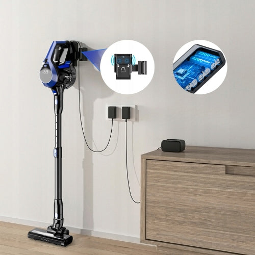 CORDLESS VACUUM CLEANER with LED LAMP, Replaceable Turbo Brush Tips Lightweight EAN (GTIN) 5906874686652