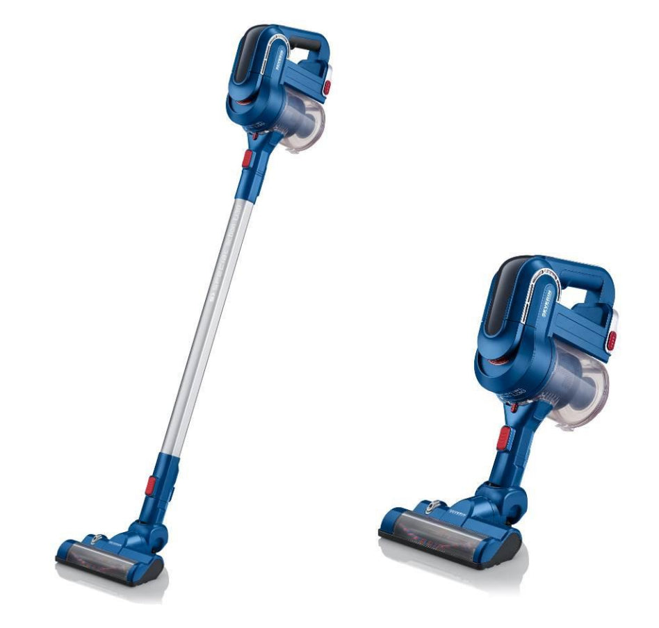 CORDLESS VERTICAL MANUAL VACUUM CLEANER HEPA TURBO BRUSH POWERFUL SEVERIN
