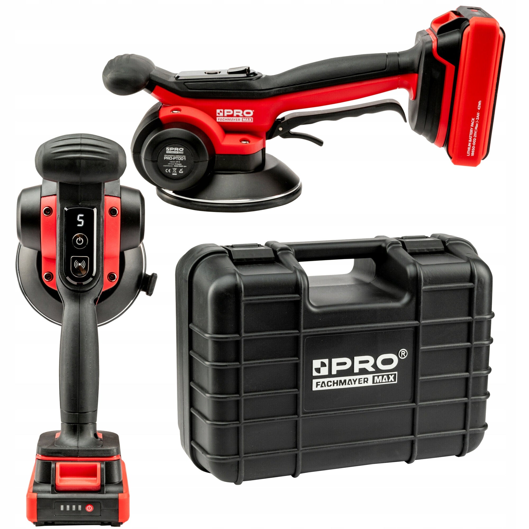 CORDLESS VIBRATING SUCTION CUP FOR STANDARD TILES