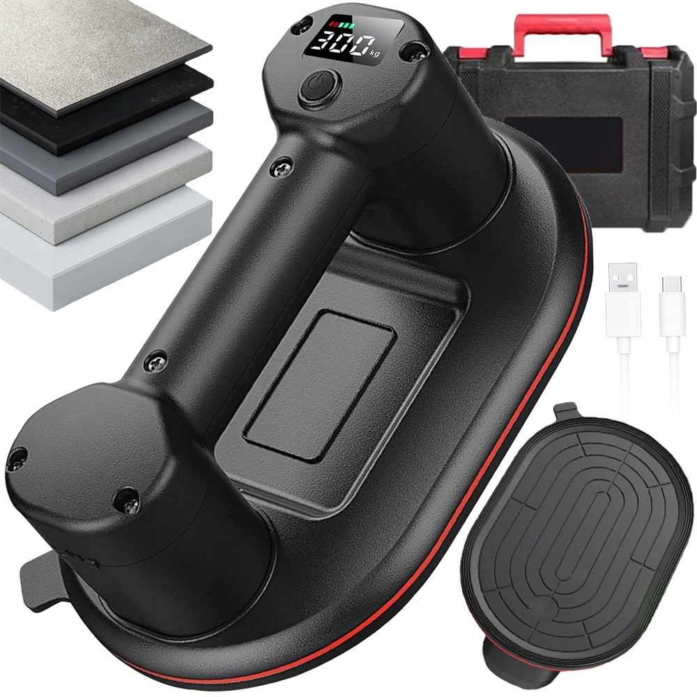 CORDLESS VIBRATION SUCTION CUP FOR TILE LEVELING TILE 300KG
