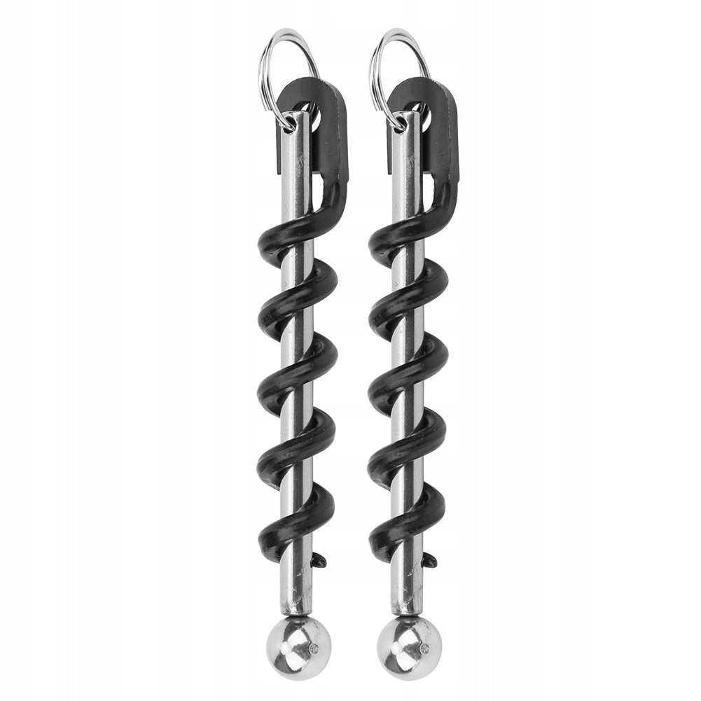 CORKSCREW STEEL WINE BOTTLE OPENER
