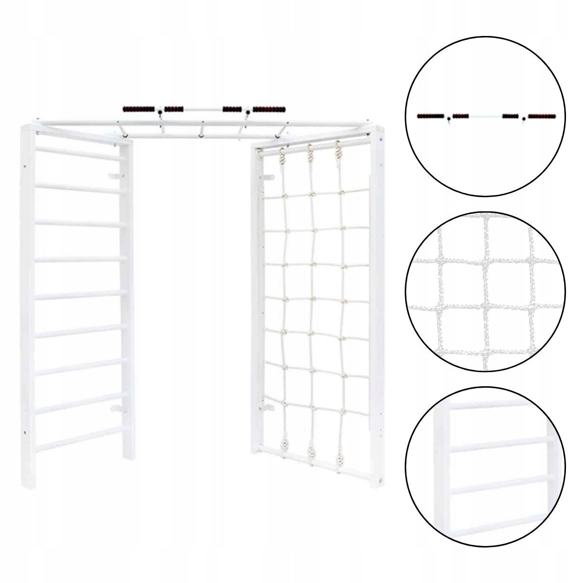 CORNER GYMNASTIC LADDER KARUSSELL WHITE Brand Karussell