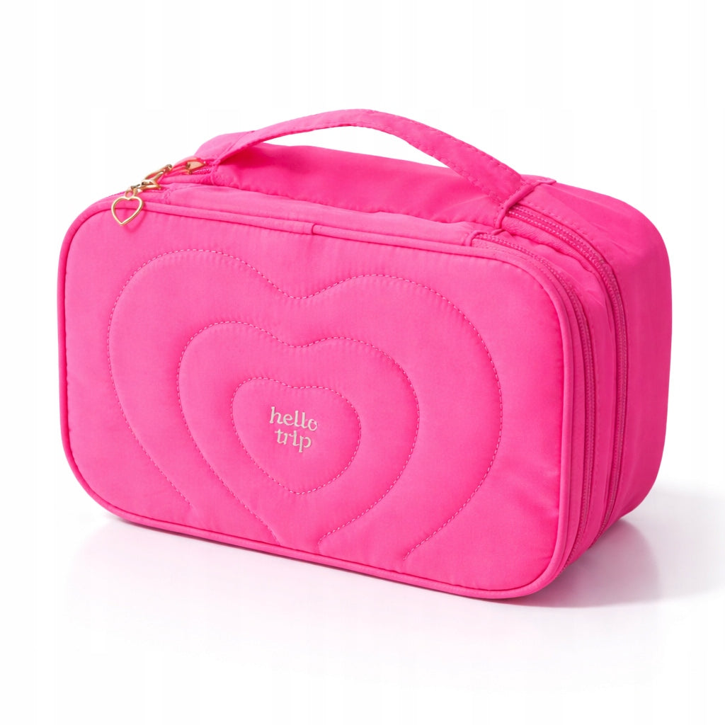 COSMETIC CASE TRAVEL BRUSHES ROOMY FOLDING Neon Manufacturer code KS132R