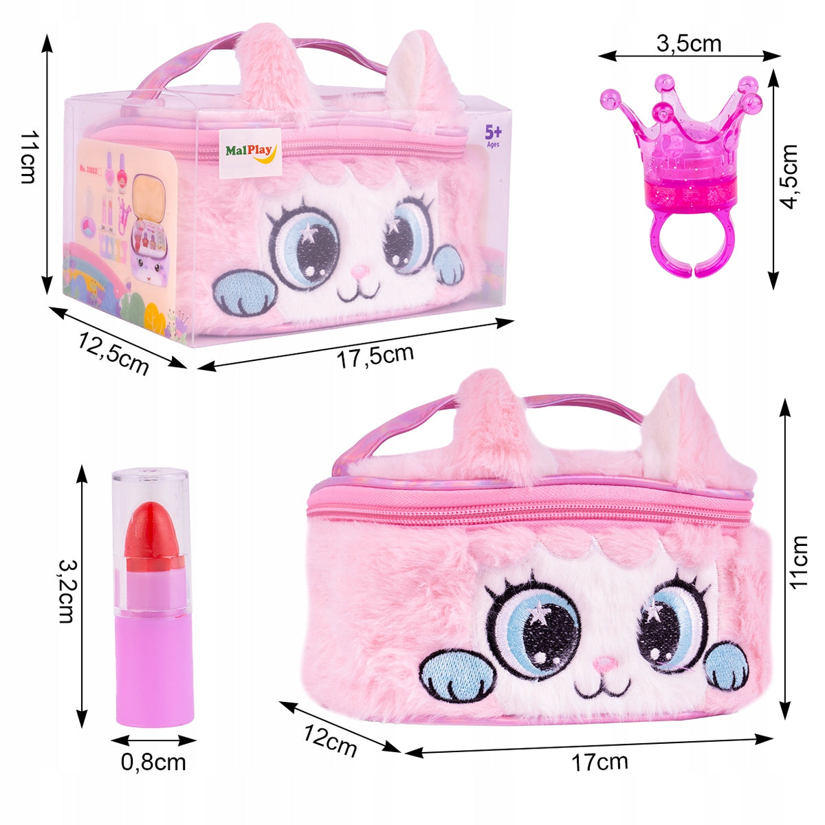 COSMETIC CASE VARNISHES COSMETIC BAG STYLING SET FOR CHILDREN Packaging status original