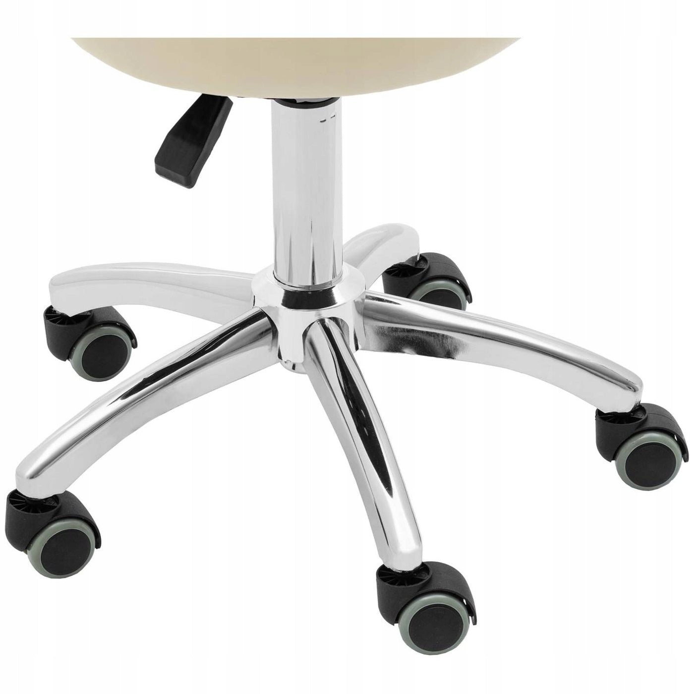 COSMETIC CHAIR HAIRDRESSER STOOL ON WHEELS Brand Physa