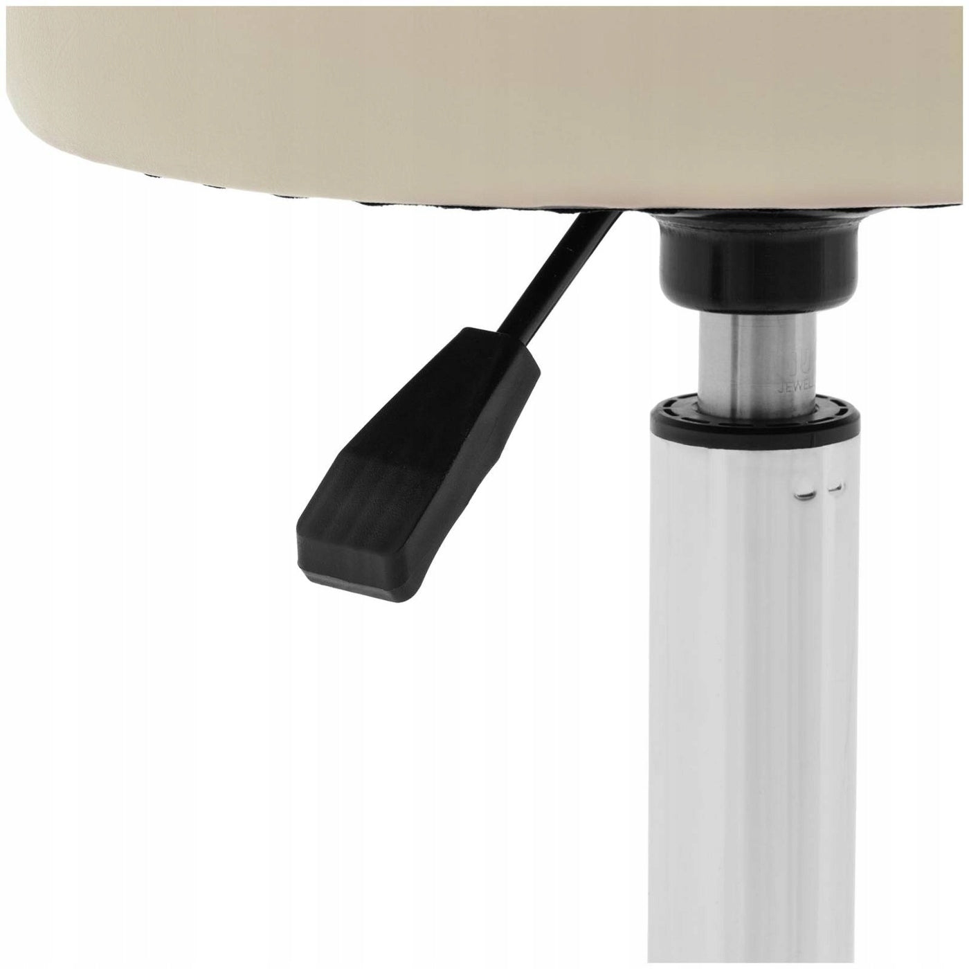COSMETIC CHAIR HAIRDRESSER STOOL ON WHEELS Seat width 35 cm