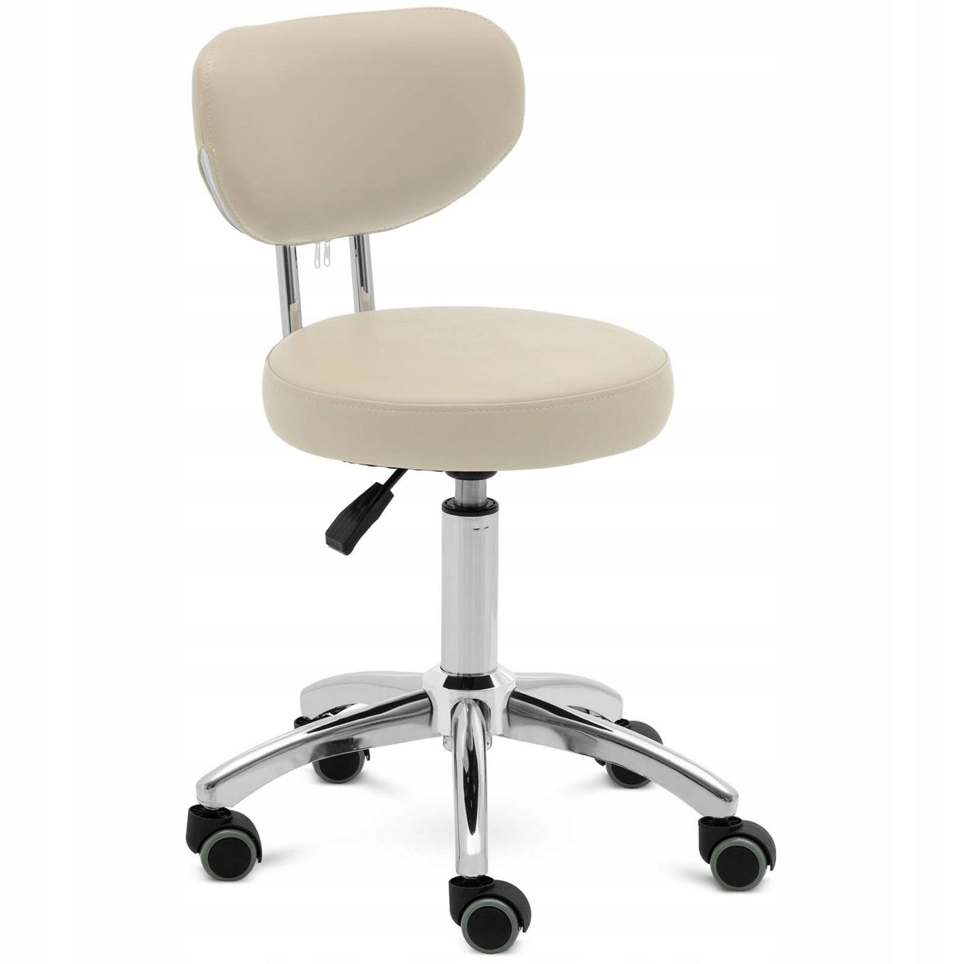 COSMETIC CHAIR HAIRDRESSER STOOL ON WHEELS