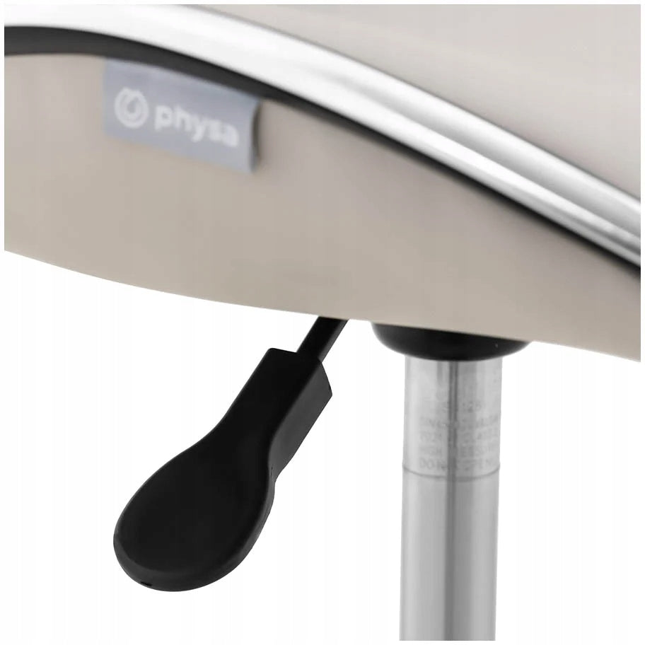 COSMETIC CHAIR Physa Bochum Grey with backrest 150 kg reg 68-80 cm Brand Physa