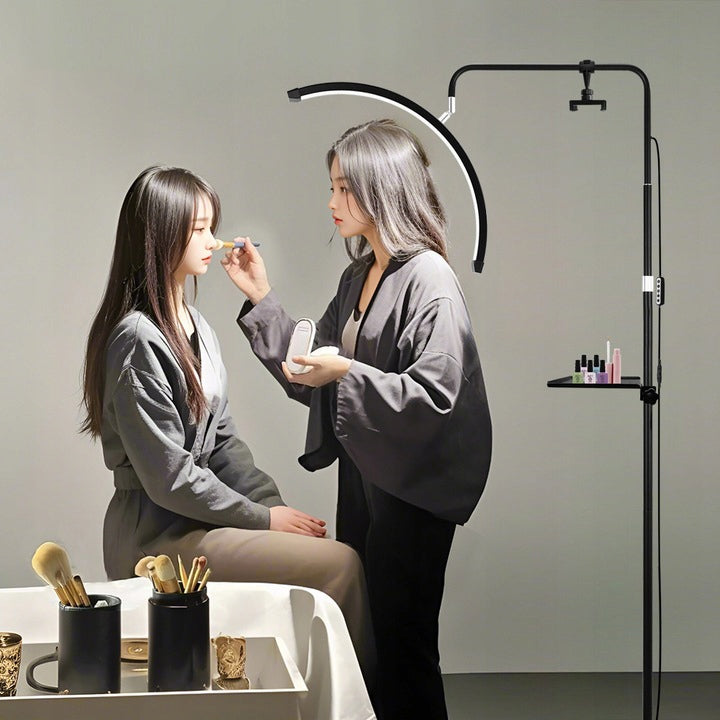 COSMETIC FLOOR LAMP UNIVERSAL ADJUSTABLE STANDING FOR LED EYELASHES Manufacturer code Shopbeautypl