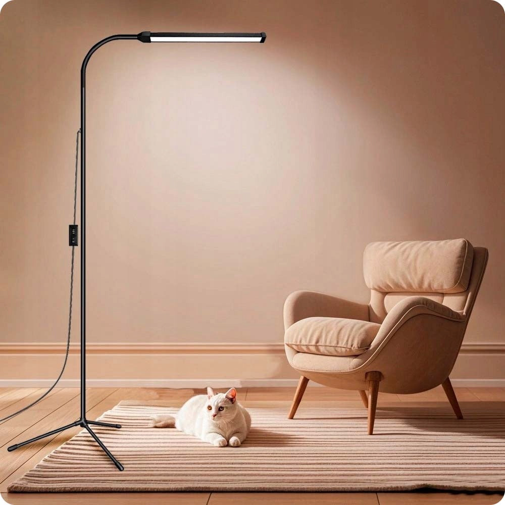 COSMETIC FLOOR LAMP UNIVERSAL ADJUSTABLE STANDING FOR LED EYELASHES