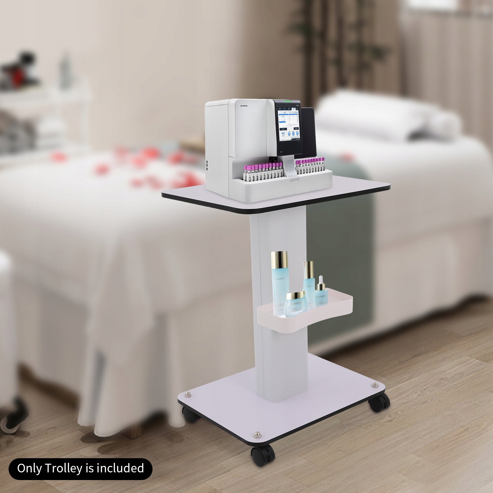 COSMETIC HELPER MOBILE TABLE 52*40*69cm Packaging status original