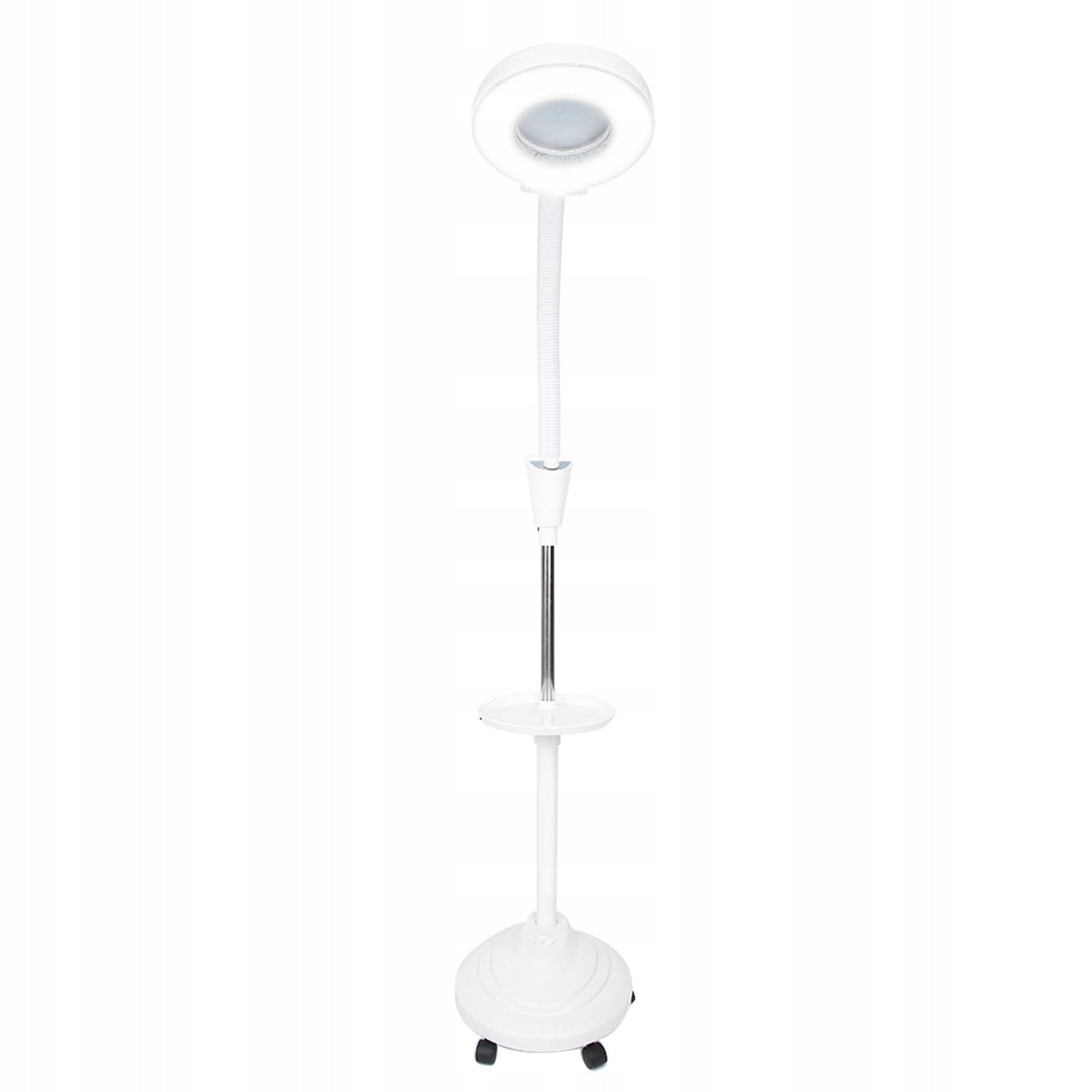 COSMETIC LAMP WITH MAGNIFYING GLASS FOR NAIL EYELASH TATTOO 120 LED MAGNIFIER 8X