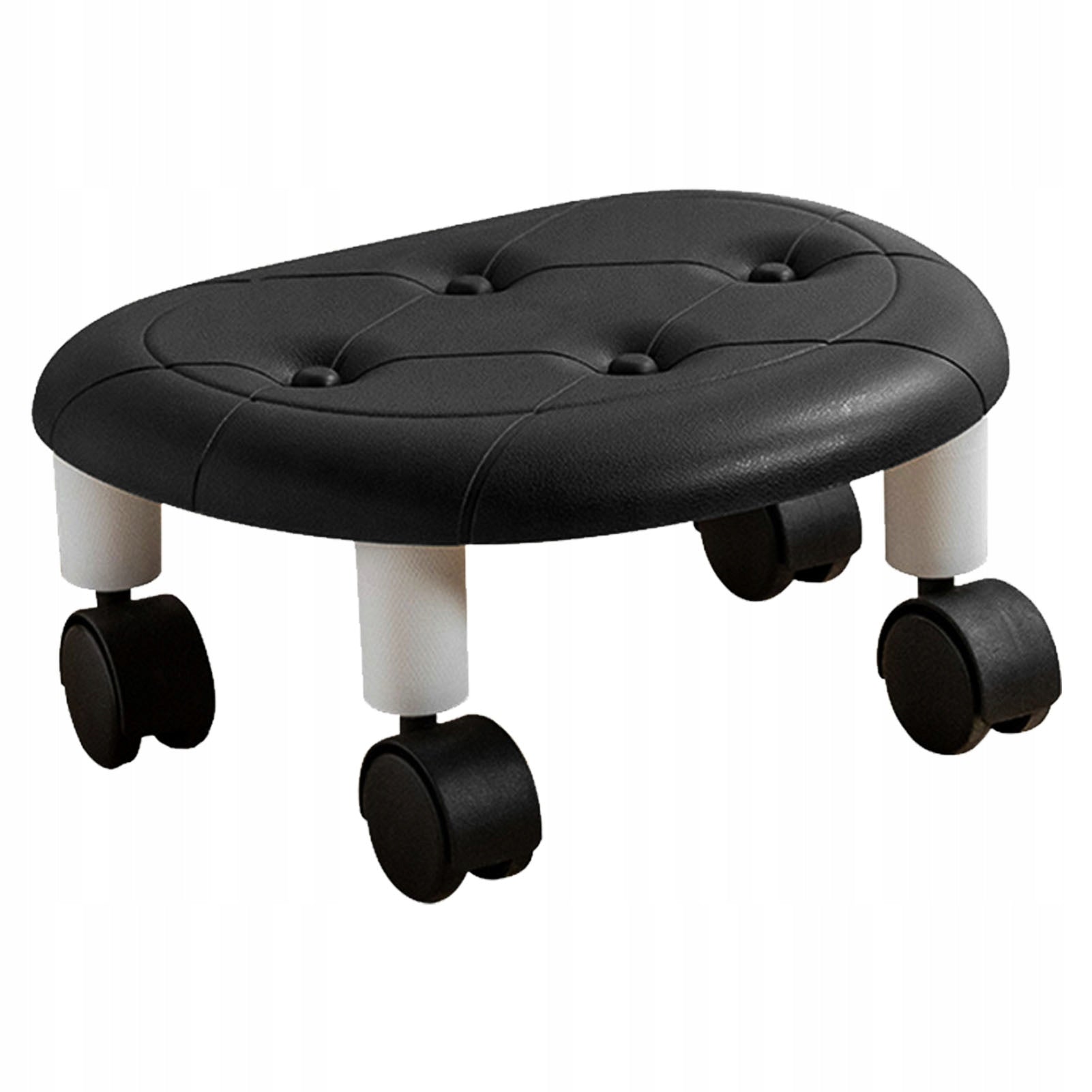 COSMETIC STOOL FOR PEDICURE ON WHEELS ROTARY