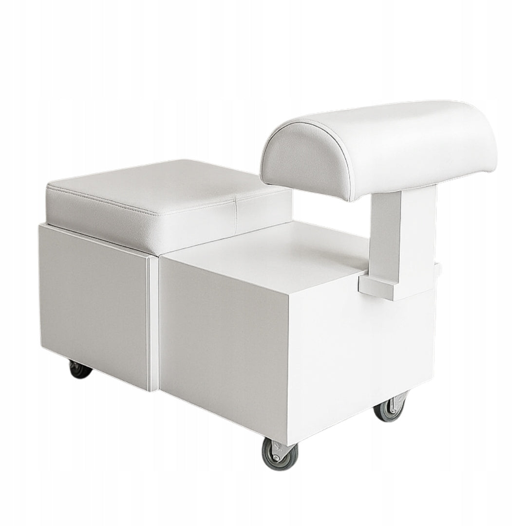 COSMETIC STOOL POUF PEDICURE FOOTREST