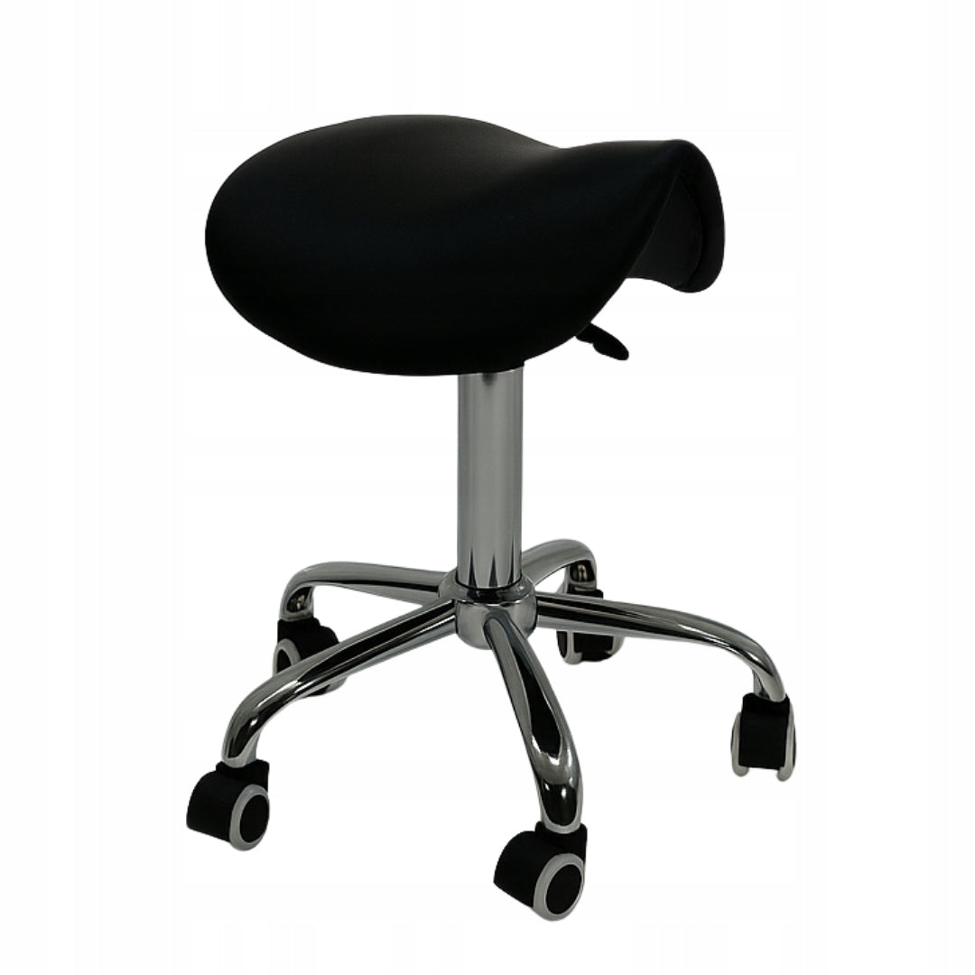 COSMETIC STOOL RODEO SADDLE BLACK BAR STOOL Brand Cosnet